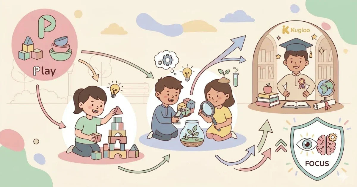 How Focused Play Prepares Your Child for Academic Success