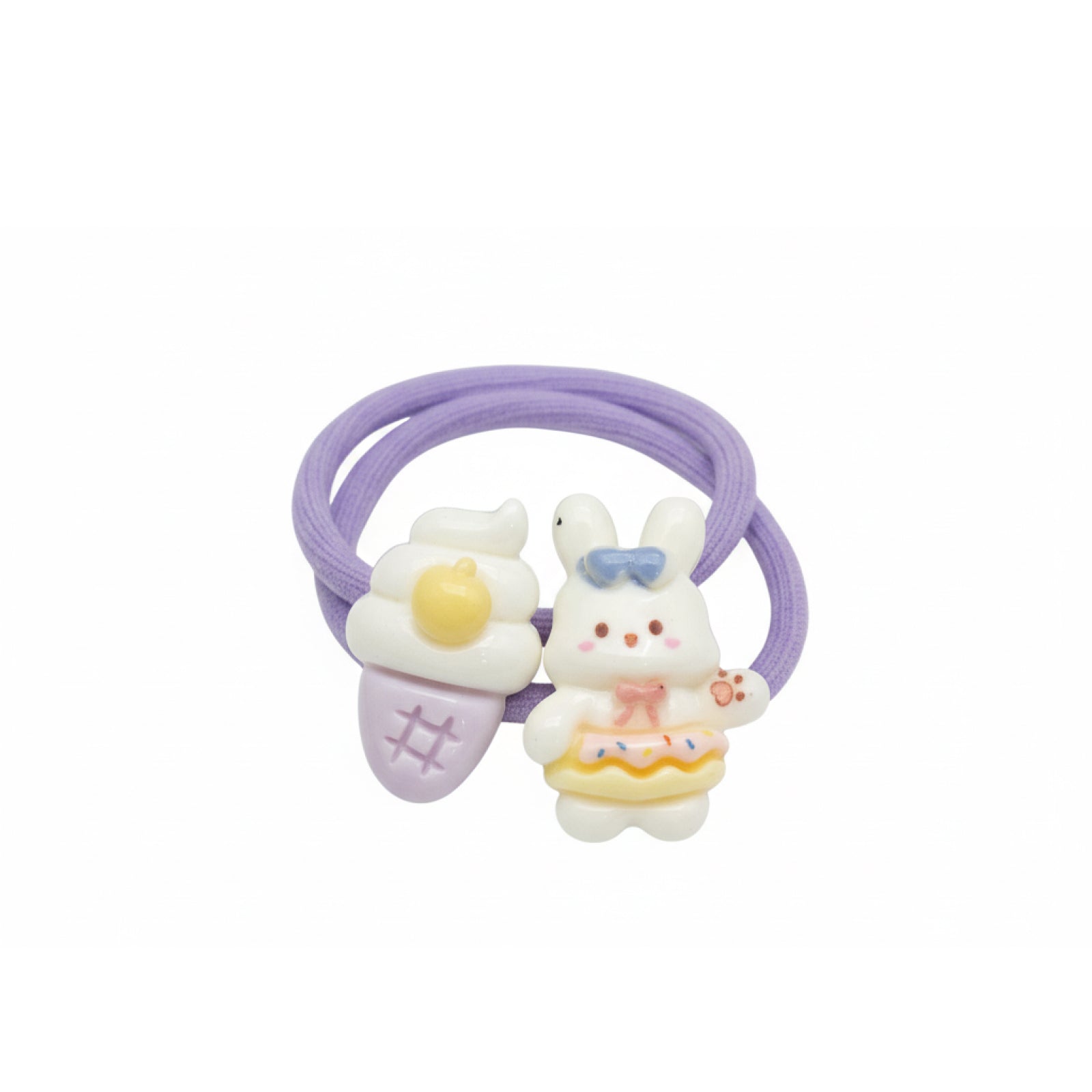 Baby Hair Ties for Girls - 10 Pcs Elastic Bands for Thin Hair