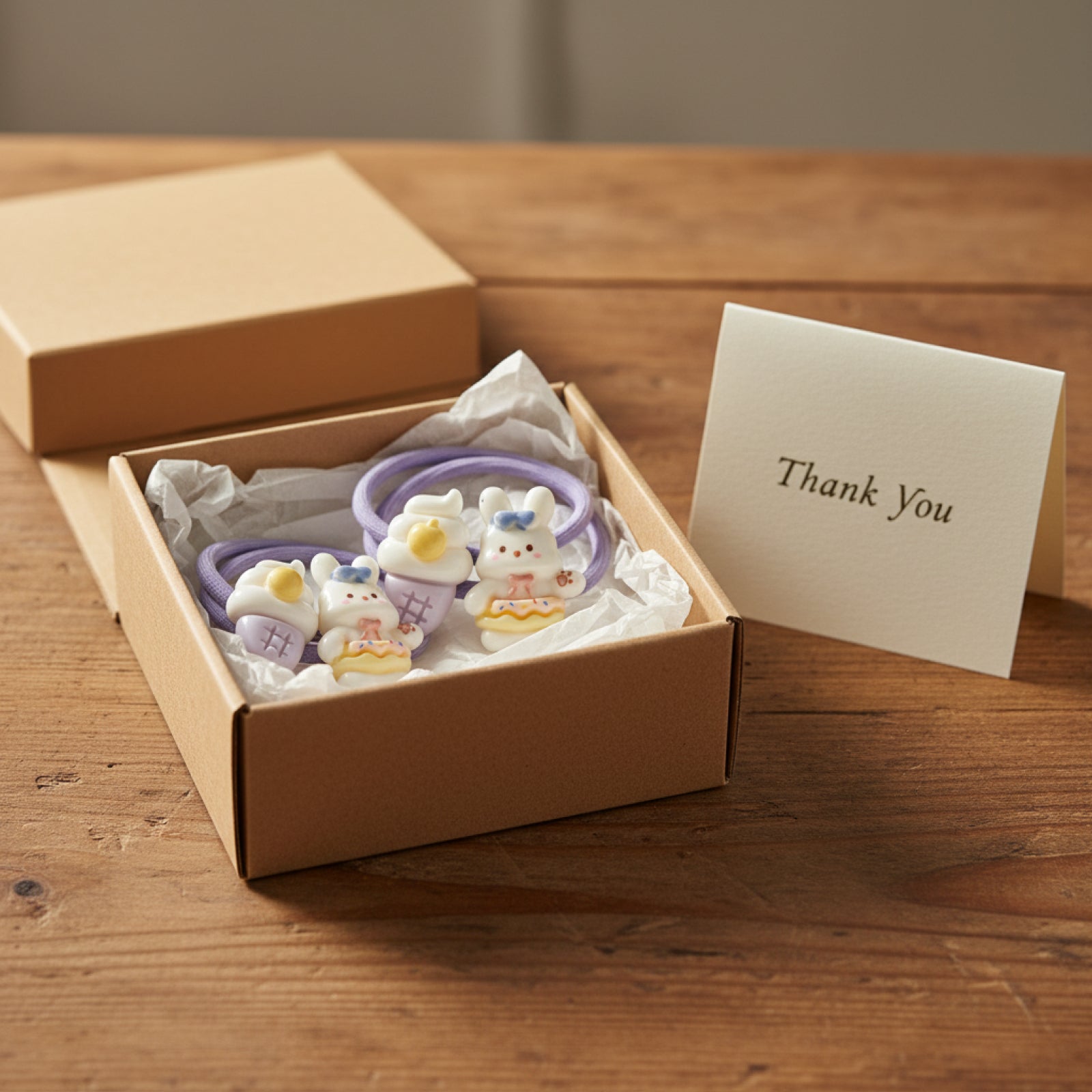 Baby Hair Ties for Girls - 10 Pcs Elastic Bands for Thin Hair