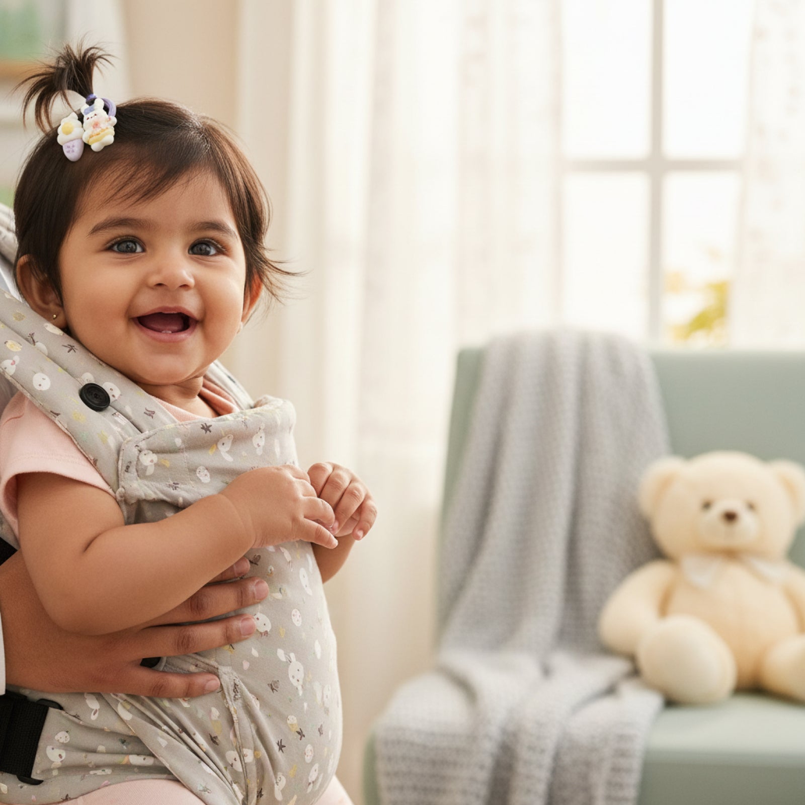 Baby Hair Ties for Girls - 10 Pcs Elastic Bands for Thin Hair