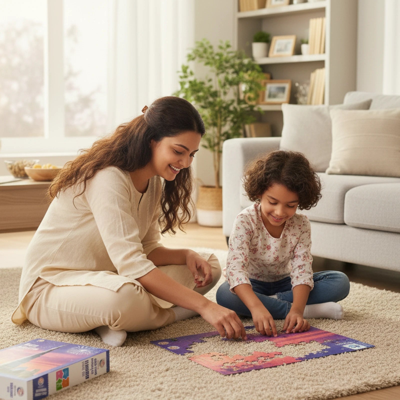 Burj Khalifa Dubai Jumbo Floor Puzzle 500 Pieces - Educational Jigsaw for Kids & Adults 7+ Years