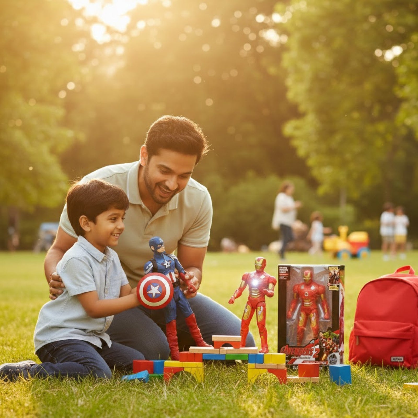 12 Inch Iron Man Action Figure - Avengers Ultron Superhero Toy