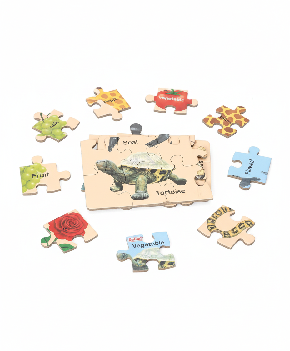 Knowledge Bank 2 Jigsaw Junior - Educational Puzzle for Kids Ages 3-6
