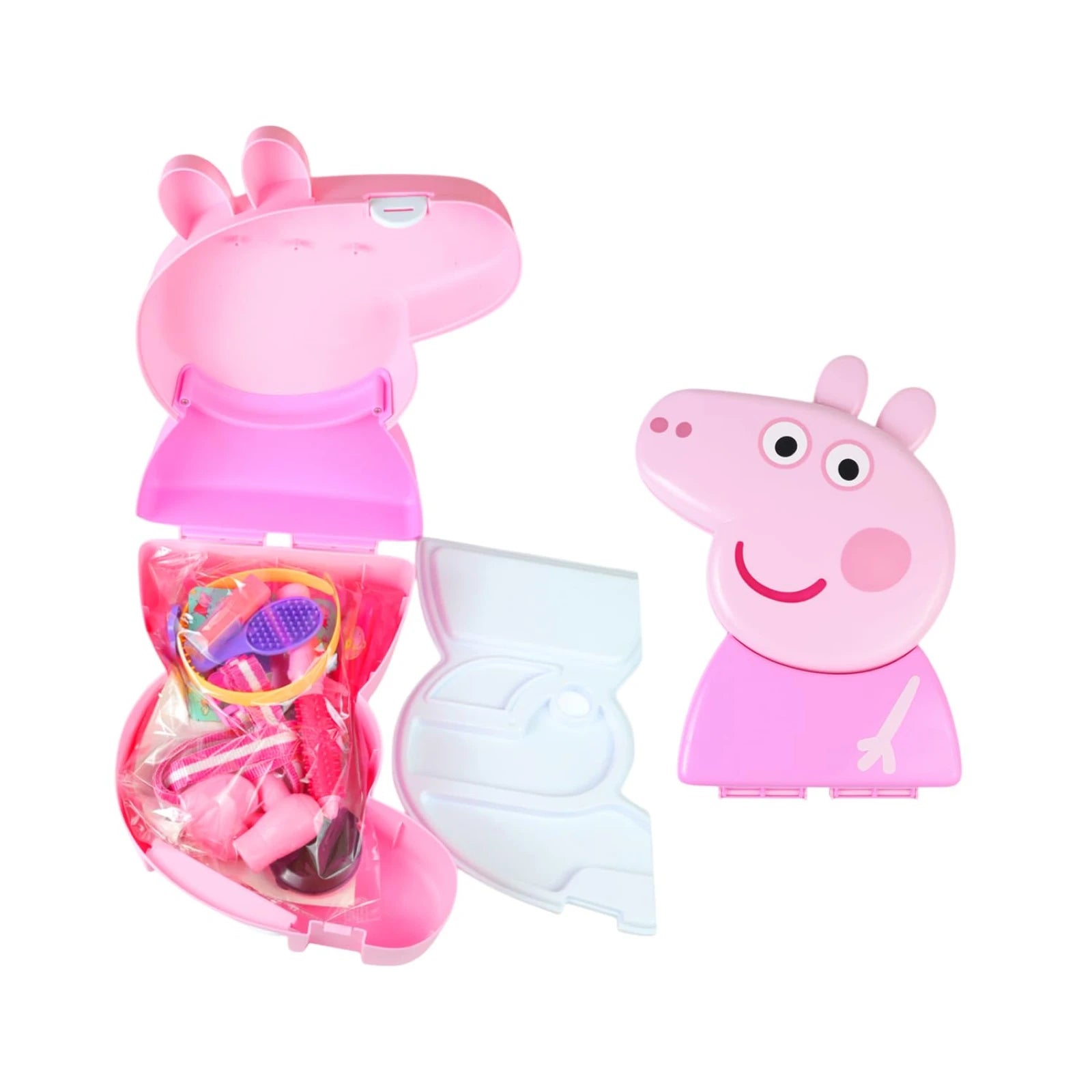 Peppa Pig Beauty Salon Playset – Official Licensed Makeup & Hair Styling Toy with Mirror & 20+ Accessories for Kids