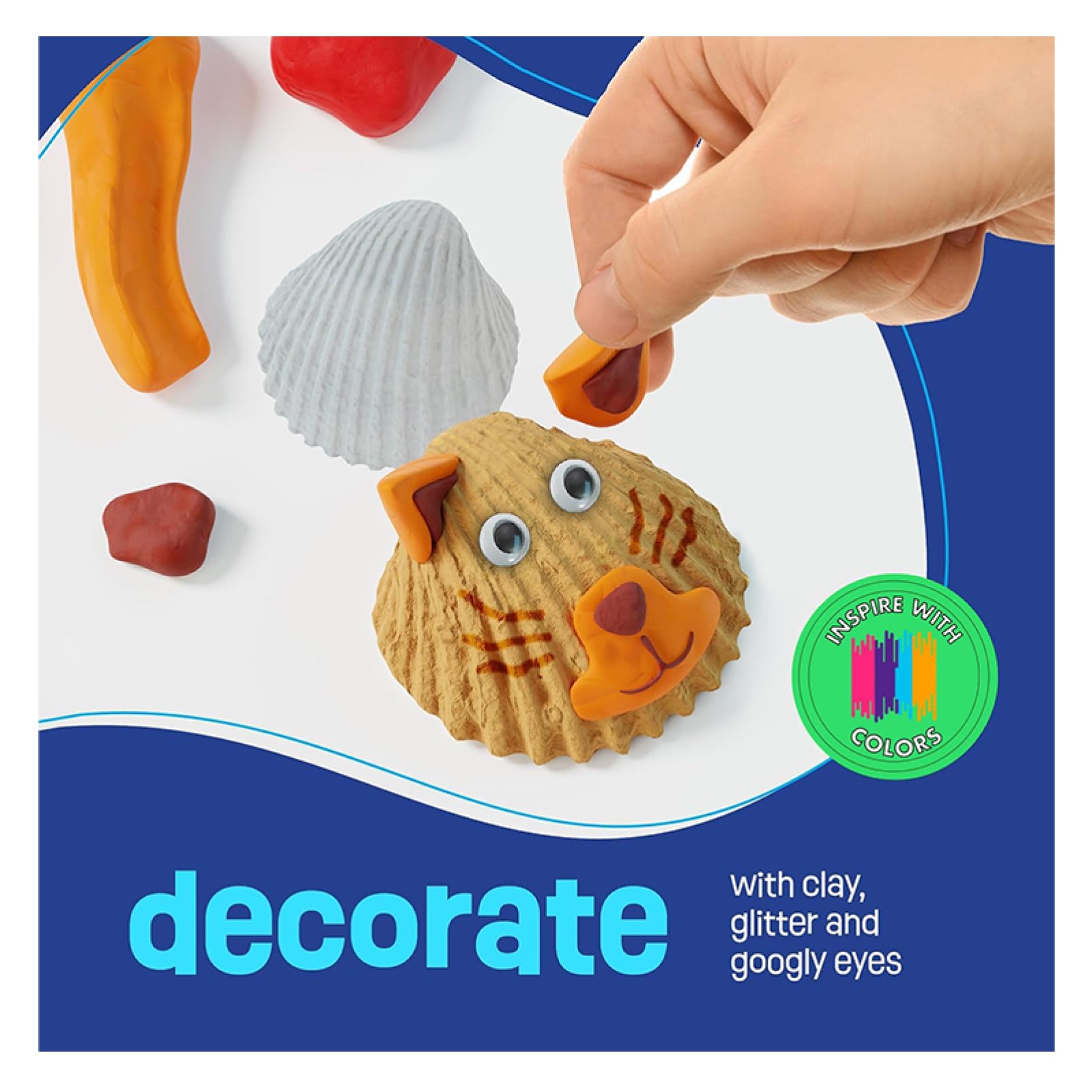 Shell Painting Craft Kit for Kids | Creative Art Activity