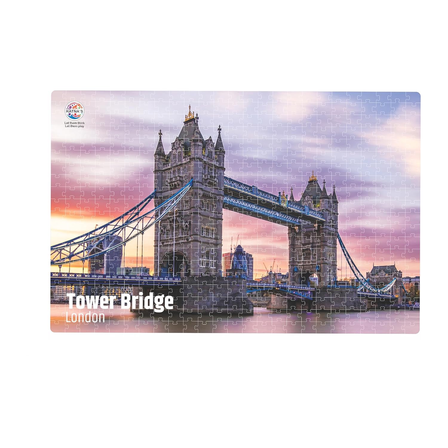 Tower Bridge London Jigsaw Puzzle 500 Pieces - Premium Quality Educational Puzzle