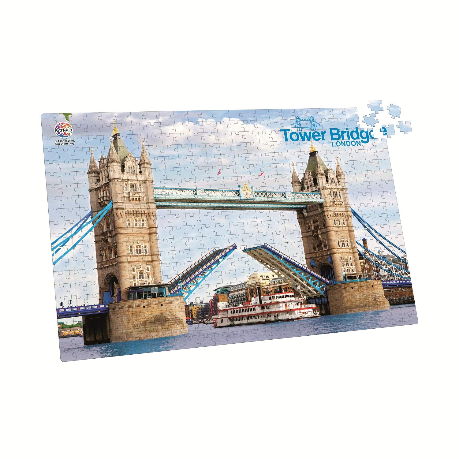 Tower Bridge London Jigsaw Puzzle 500 Pieces - Premium Quality Educational Puzzle